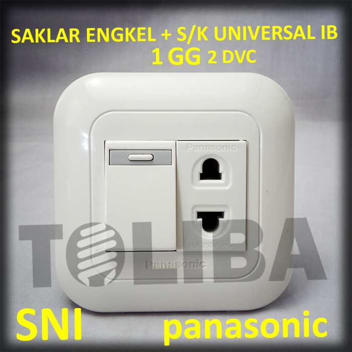 saklar engkel stop inbow ib panasonic / saklar stop kontak universal