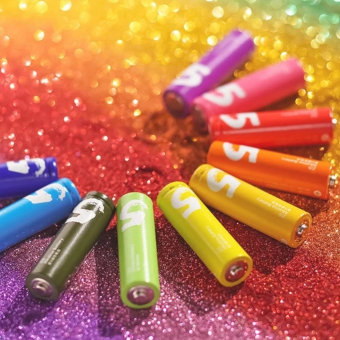 MIJIA RAINBOW 10pcs BATTERY AAA Zi7 - AA Zi5 - Alkaline Baterai