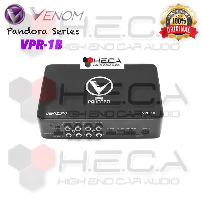 Processor Prosesor VENOM Baby Pandora VPR-1B Equalizer digital DSP VPR1B Audio Mobil Parametric EQ