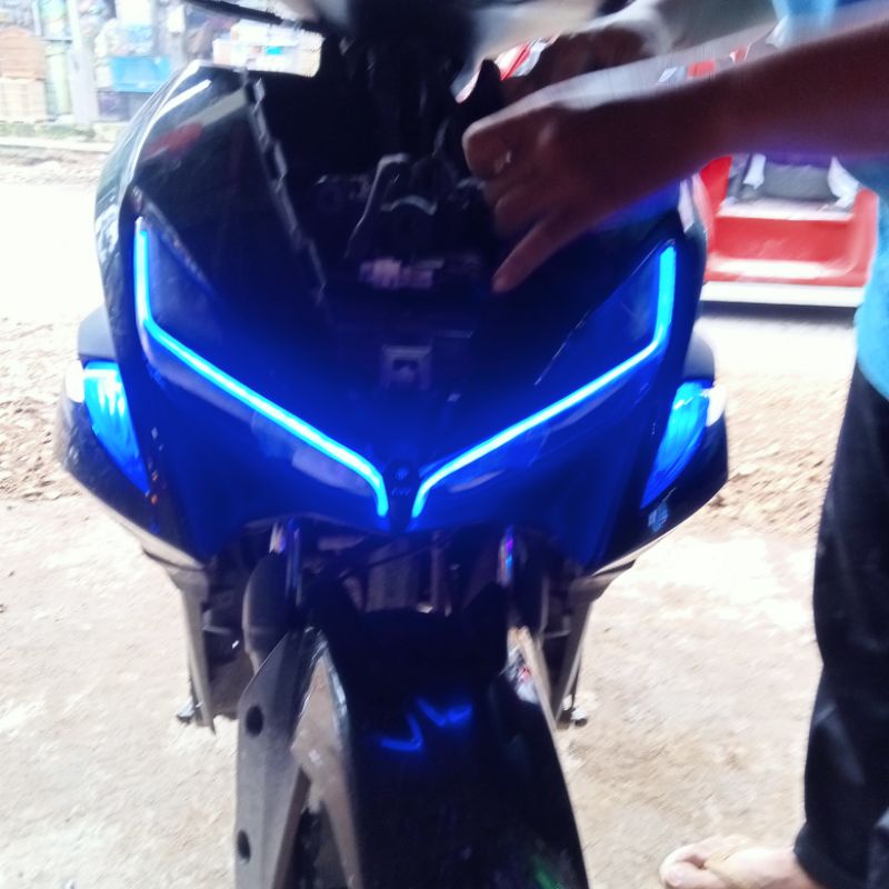 lampu alis fleksibel lampu alis neon lampu alis nmax lampu alis aerox lampu alis Vario lampu alis be