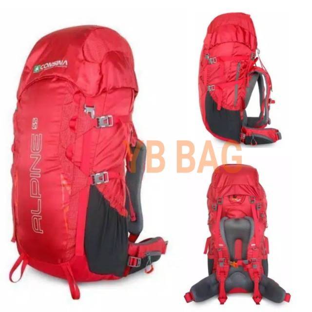 Consina Tas Gunung Carrier Alpine 55 Liter original