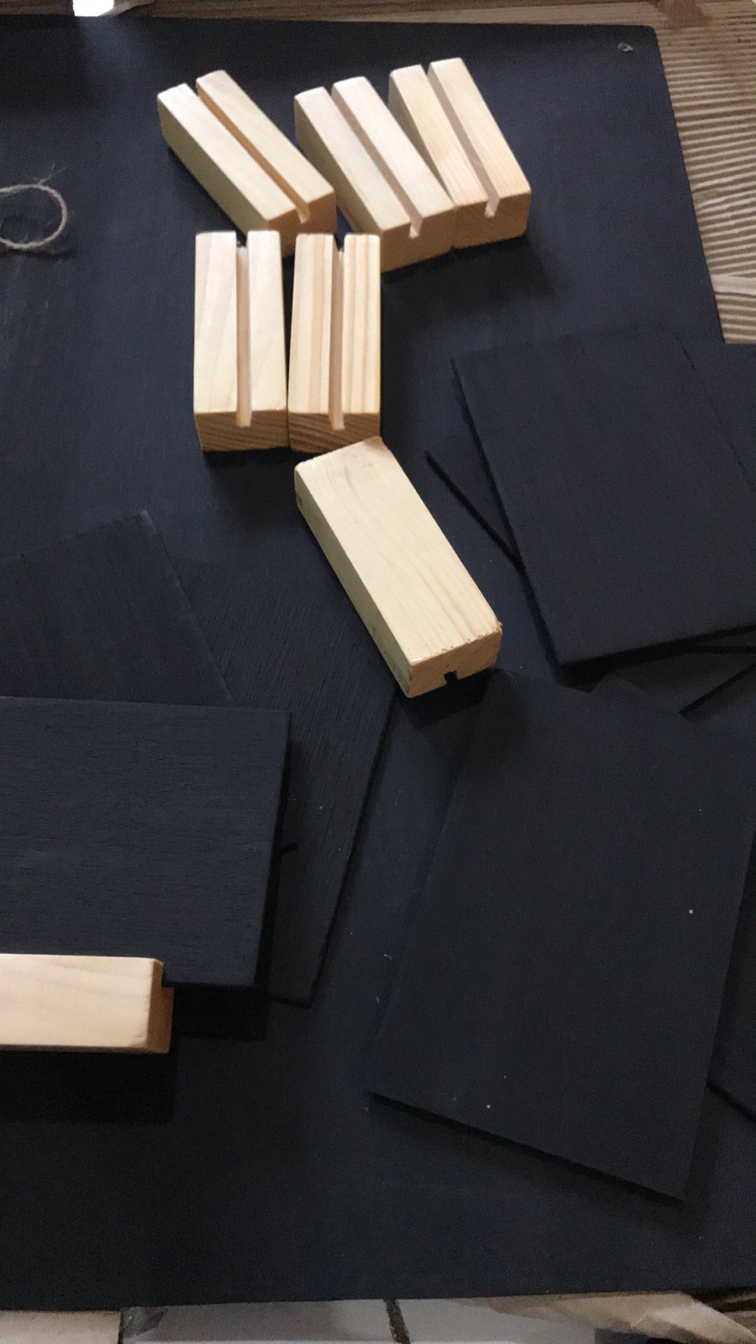 Food Taq Kayu 10x15cm Food Taq Papan Tulis Kapur Food Taq Buffet Mini Chalkboard Papan Kapur