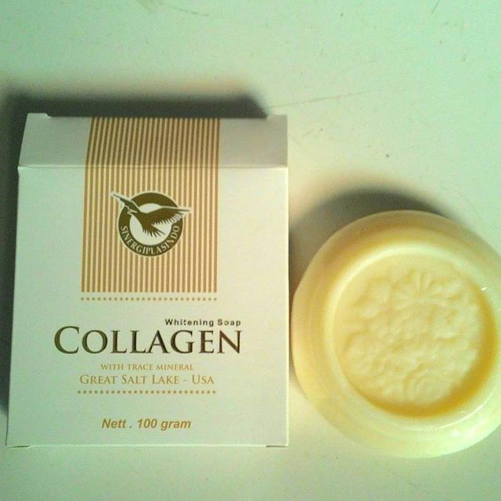Sabun Muka Collagen Whitening Soap