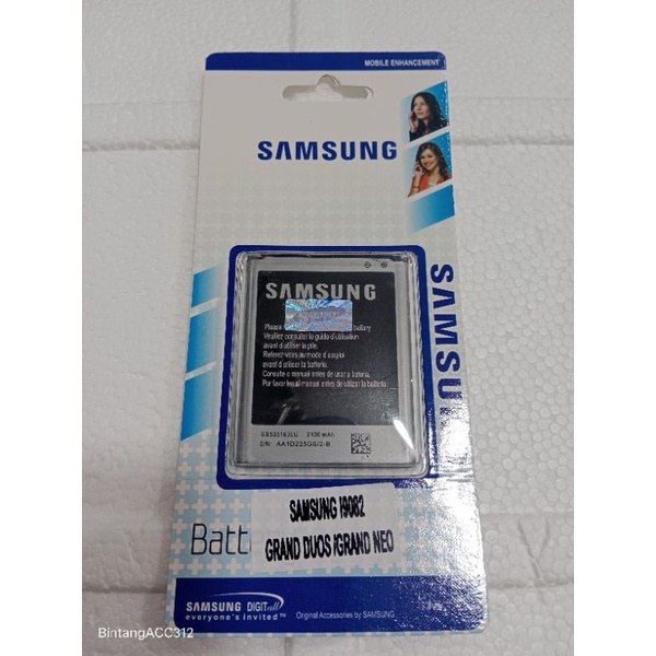 BATERAI SAMSUNG GALAXY GRAND DUOS/GRAND NEO(9082)