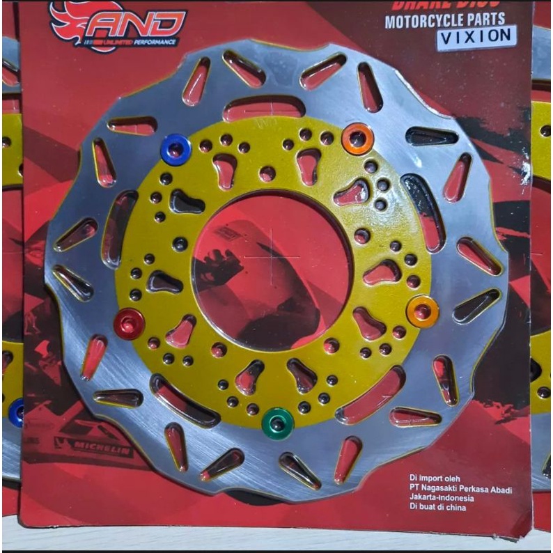 Piringan Cakram Variasi Disc Depan Standar Vixion Old/ Vixion New