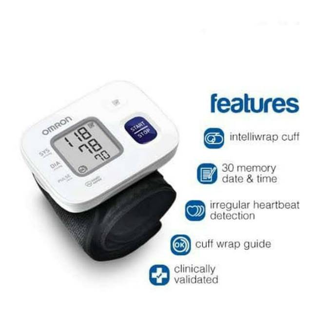 Omron hem 6161 tensimeter pergelangan tangan