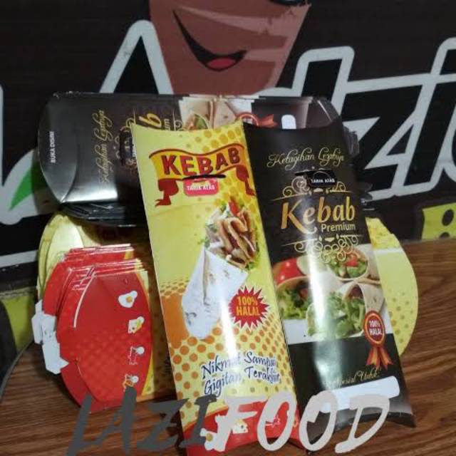 

FOOD GRADE / Box Kebab S / Kotak Kebab / Dus Kebab/ Kemasan Kebab / Dus Kemasan