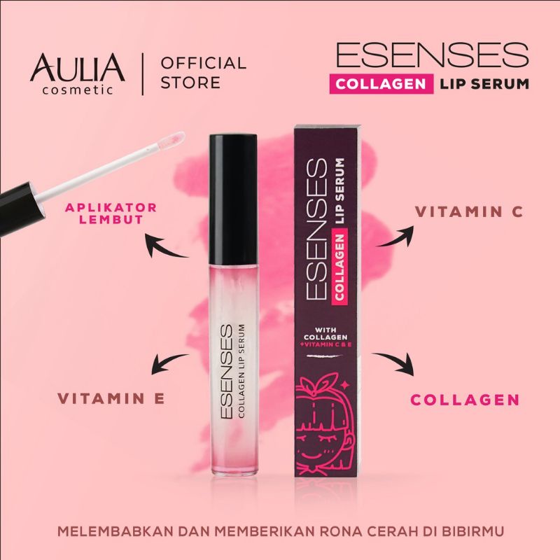 Collagen lip serum esensses