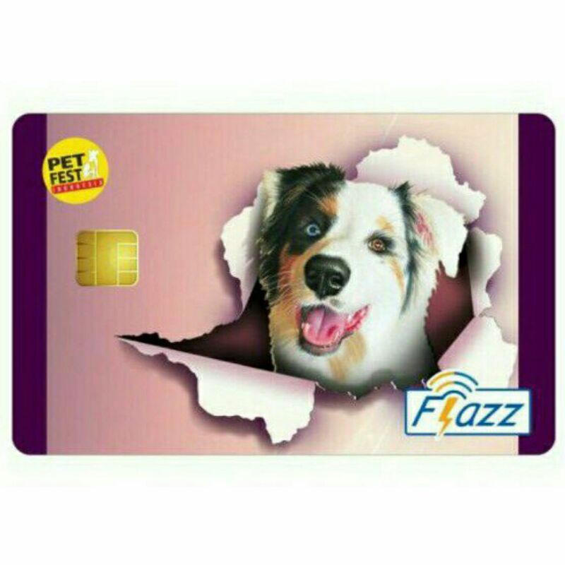 FLAZZ BCA Gen 2 /Gen2 PETFEST Edition ORI /Like eTOLL eMONEY Tapcash or Brizzi