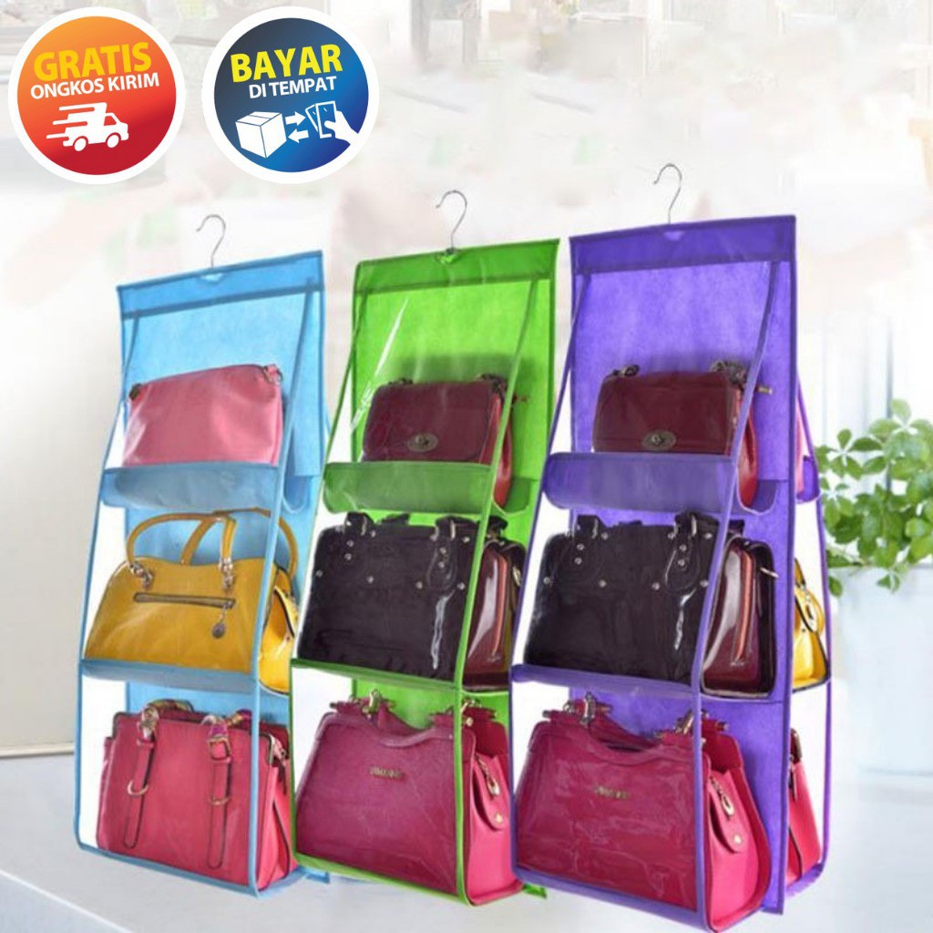 LM-0179 Rak Gantung Penyimpanan Tas Sepatu - Gantungan Tas - Bag Storage