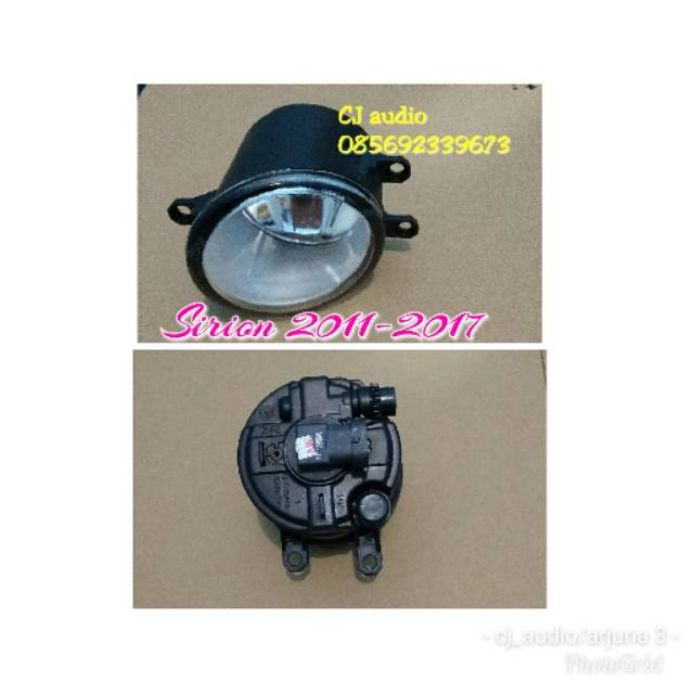 Fog lamp lampu kabut daihatsu sirion 2011 2012 2013 2014 2015 2016 2017