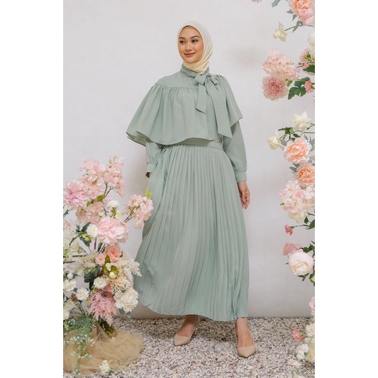 Rok HijabChic HC X Nada Winter Roses Skirt