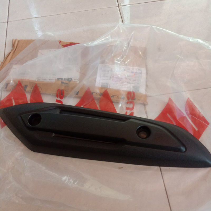 TUTUP KNALPOT PELINDUNG KNALPOT SUZUKI ADDRESS NEX 2 ORIGINAL SGP