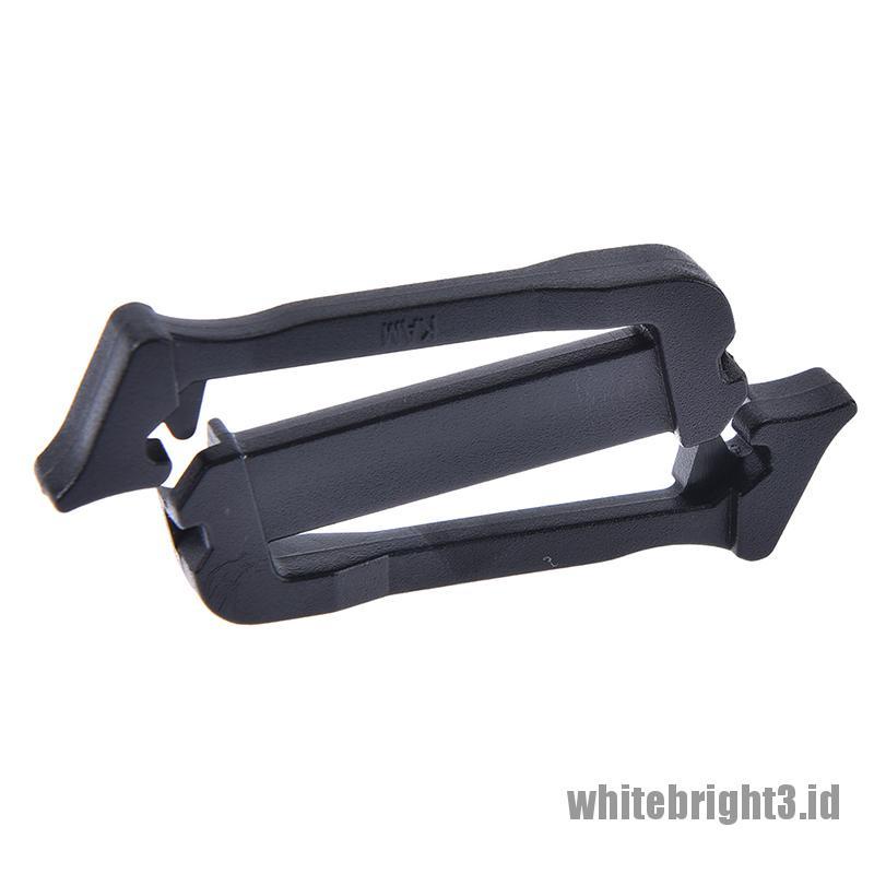 5 Pcs Klip Gesper Tali Sabuk Dapat Disesuaikan Warna Putih Untuk Ransel