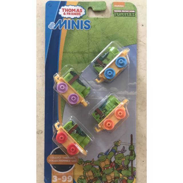 Thomas & Friends Minis 4 Set - Ninja Turtle
