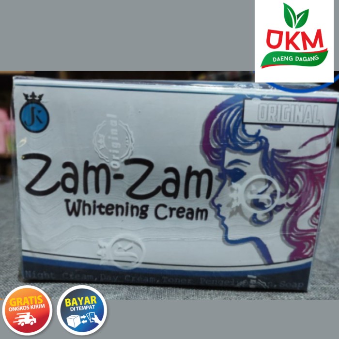 cream zam zam original 100% / bedak krim zamzam original ori
