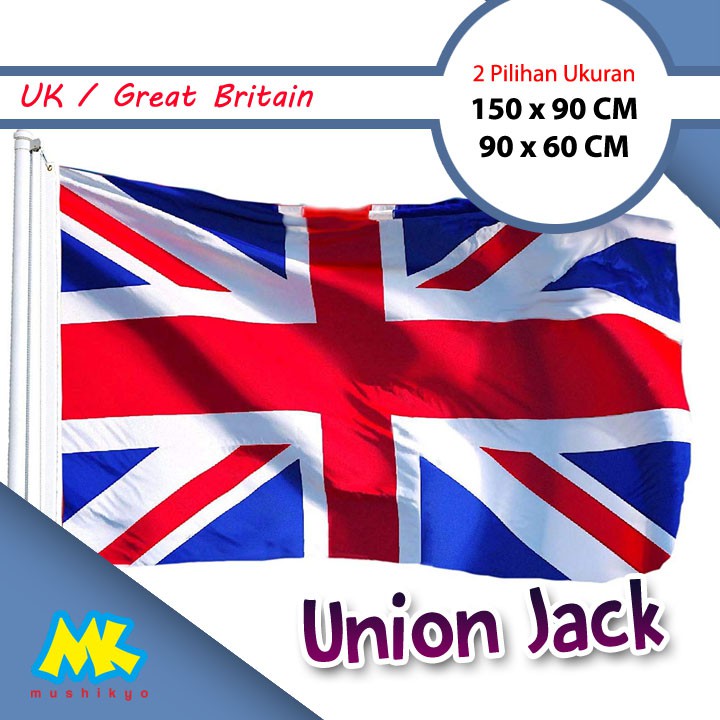 Bendera Inggris  Union Jack British  Flag Shopee Indonesia