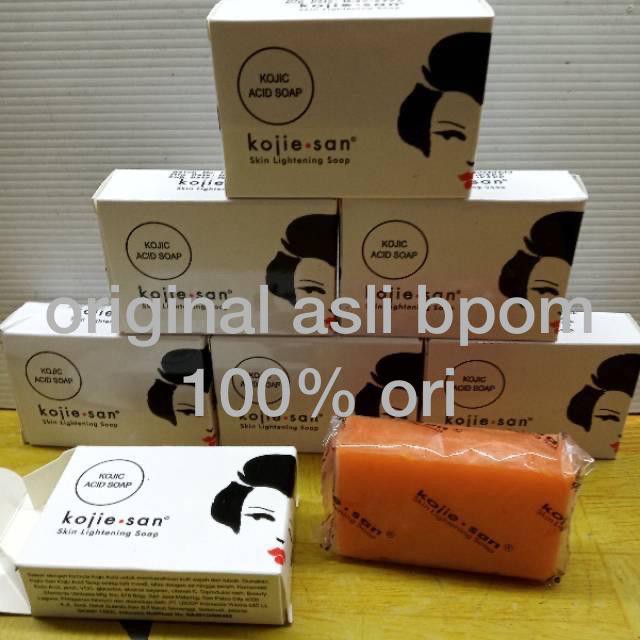 (CYBER) COD TERMURAH SABUN KOJIE SAN ORIGINAL 100% SABUN WHITENING PEMUTIH 65G BPOM