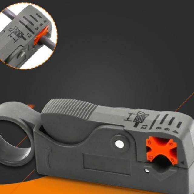 Alat kupas kabel rotary wire stripper cutter kabel listrik UTP telpon dll