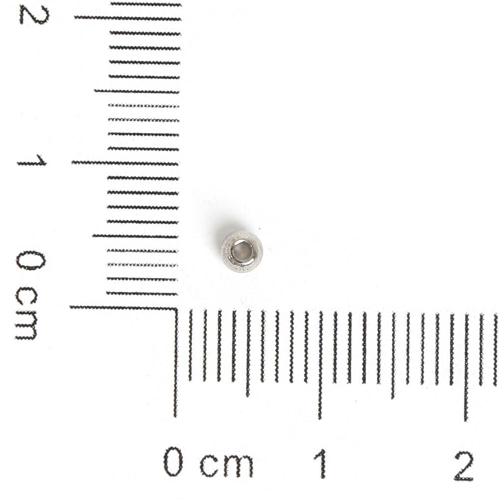 5-50pcs/Lot Stainless Steel Round Metal Beads Loose Bedas For Jewelry Making Findings Necklace Bracelet Earrings Findings