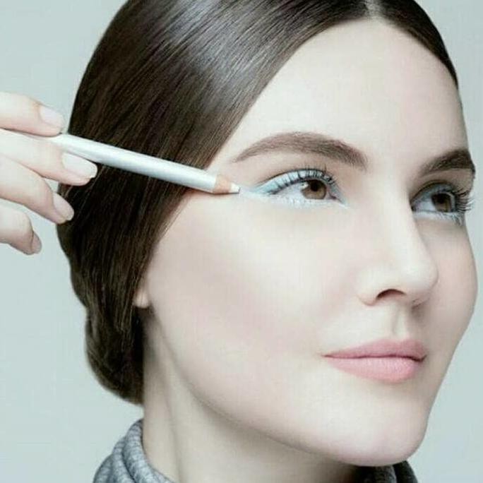 Asli Original Wardah Eyeliner Pencil Black And White Eye Liner Pensil Hitam Dan Putih Lengkap Best