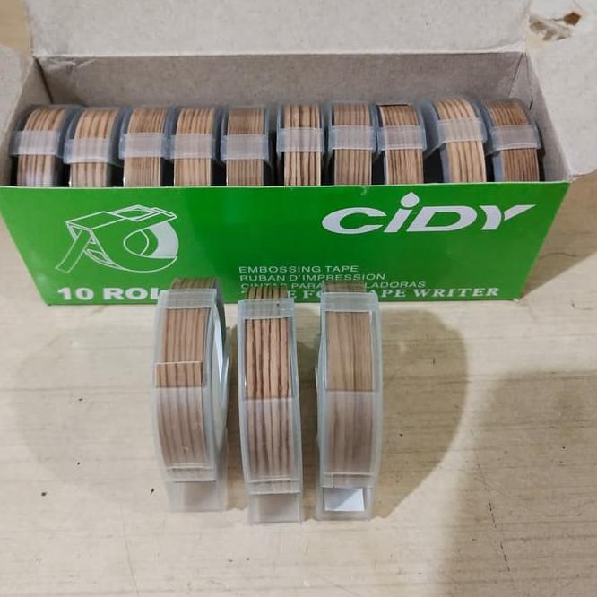 

[PROMO NBQ42] Cidy Emboss Label Tape Best