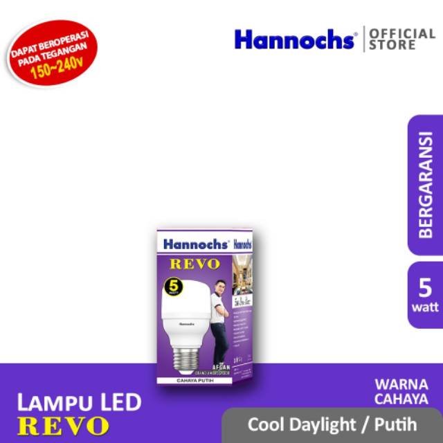 Lampu Led Hannochs Revo 5 watt / 5W