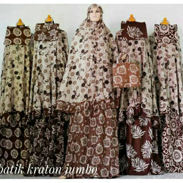 Mukena jumbo mukena batik mukena dewasa