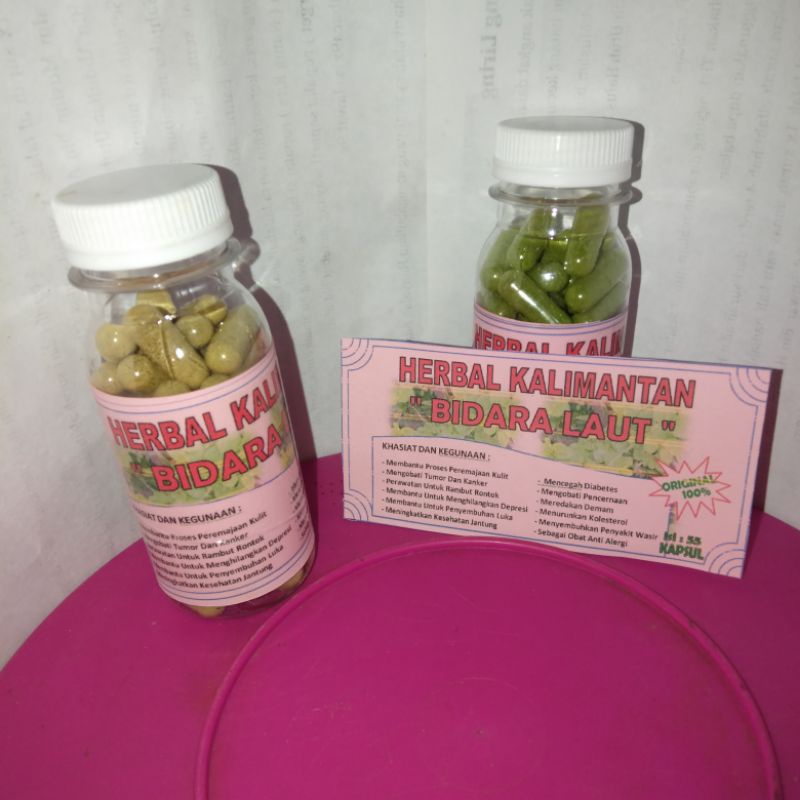 

kapsul herbal Bidara laut