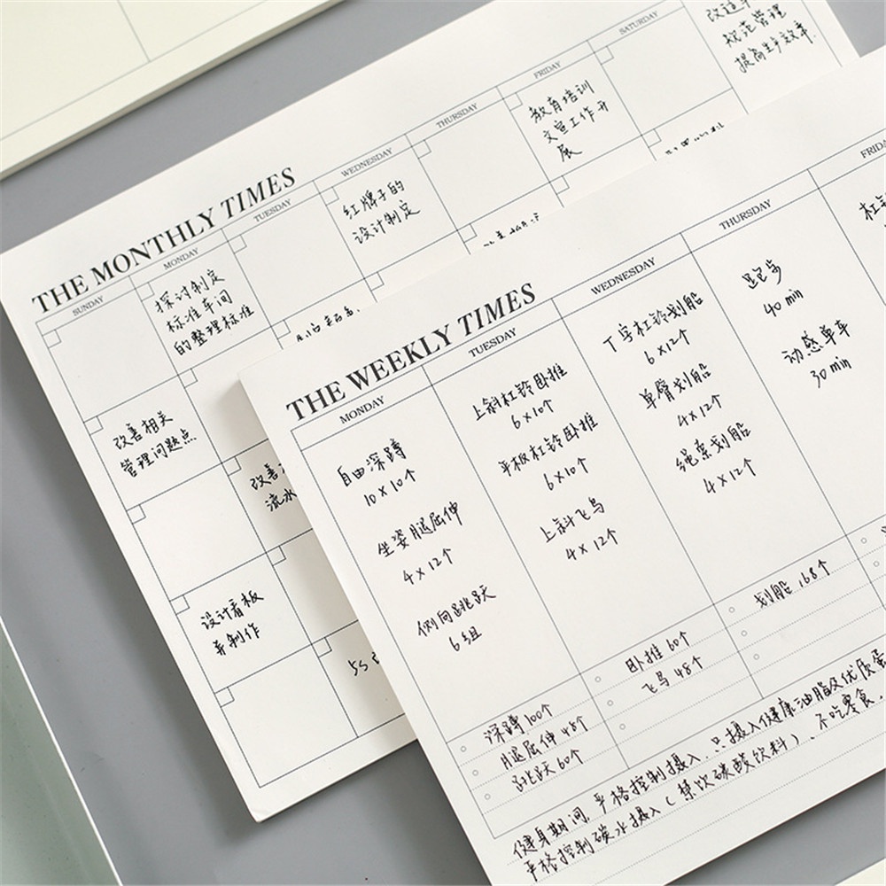Buku Catatan / Agenda / Jadwal 60 Lembar Bisa Disobek Untuk Kantor