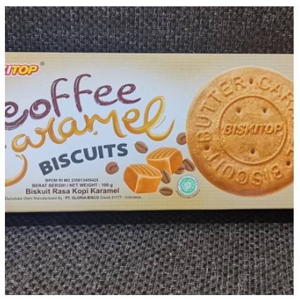 

Paket Biskitop Coffee Caramel 100gr x 3pcs /Biscuit kopi/ Caramel Biscuit Lebaran