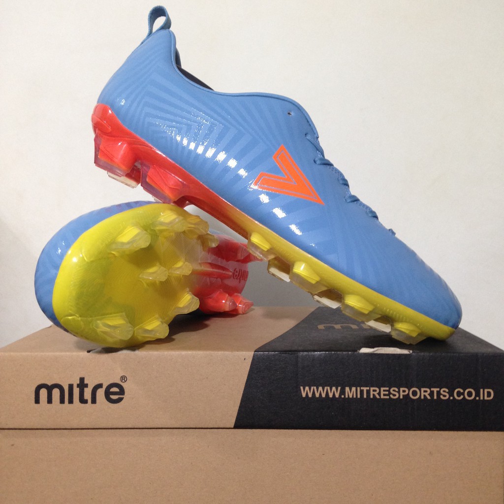 Promo Terbaru Sale Sepatu Bola Mitre Optimize FG Dark Lead Orange T01010021 Original BNIB