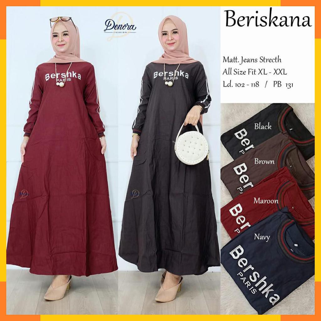 DRESS GAMIS MUSLIM WANIT. MAXY BY DENORA