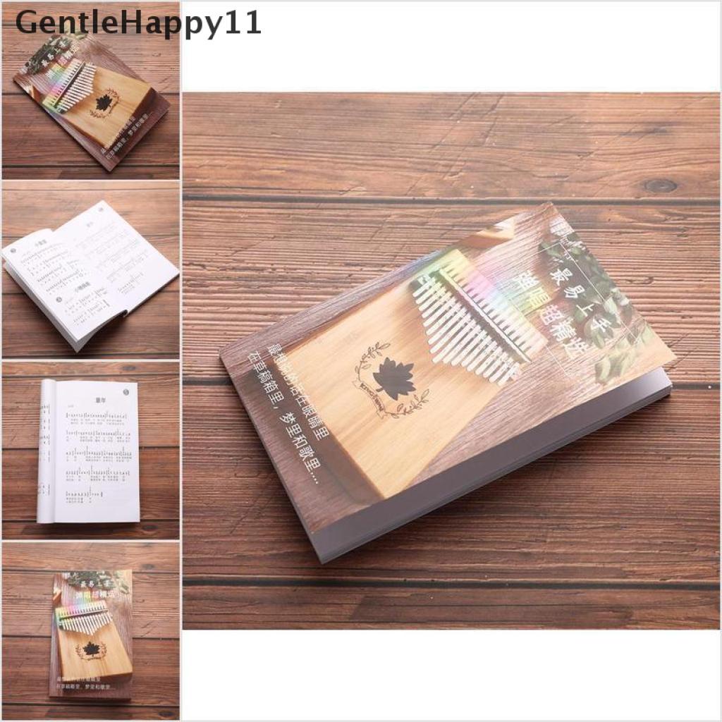 Gentlehappy 1pc Buku Musik Kalimba Versi Ibu Jari Untuk Pemula