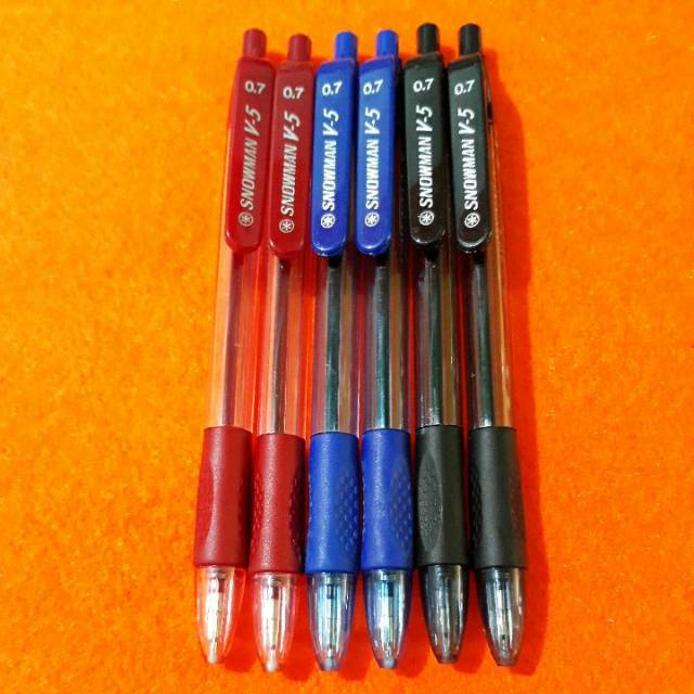 

Pulpen Snowman V5 Fine Point 0.7 mm ECER!!!!!!!!!