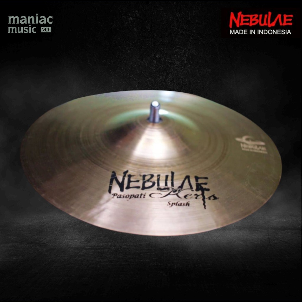 Nebulae Splash Keris Pasopati 10 Inch - Cymbal. Bronze B20. Pop. Rock. Artist. Profesional