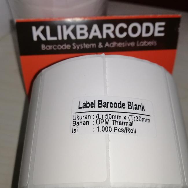 

[NeR ㊍] PROMO LABEL BARCODE XPrinter XP-360B Uk. 50 X 30 (1 LINE) THERMAL 50X30 MM ( isi 1.000 pcs ) MURAH ||Ready Stok