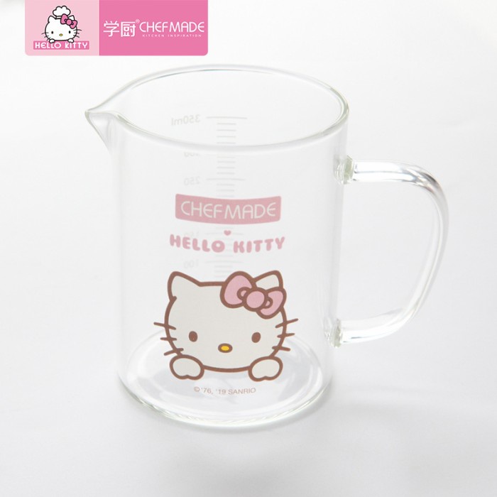 Chefmade KT7080 - Gelas Takar Hello Kitty / Measuring Glass 350ml