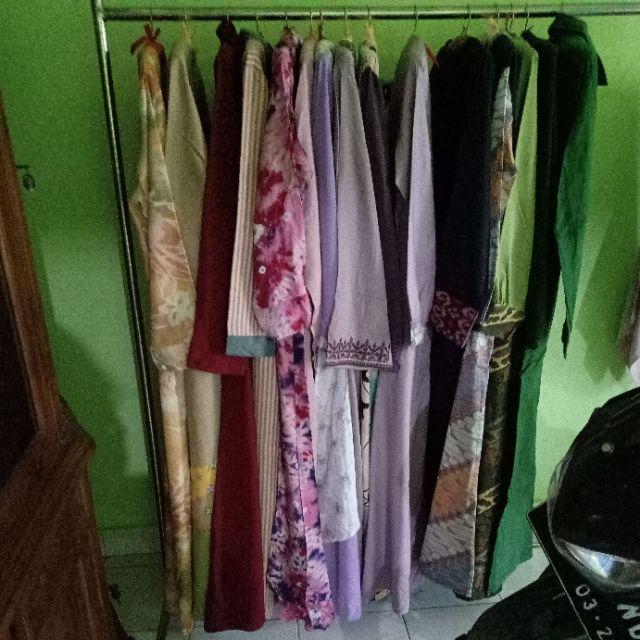 Hanger Busa Motif Display Gantungan Baju Kain Motif Nafisa [hbm]