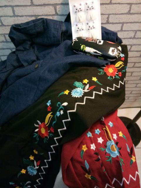 Couple Family Plisket Kemeja Ayah Anak Batik,tannisa Collection