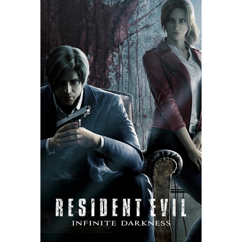 Kaset Animasi DVD: Resident Evil: Infinite Darkness (2021)