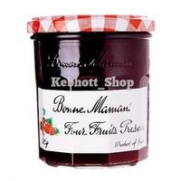 

Bonne Maman Four Fruits Preserve Jam 370 gr | Selai Aneka rasa Buah