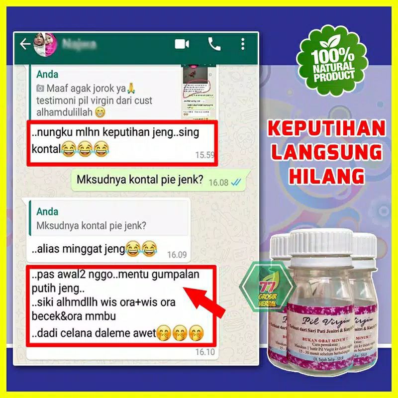 

Pil virgin membuat kembali perawan