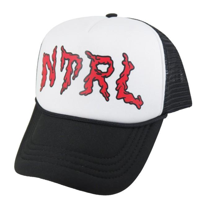 [TERLARIS] TOPI TRUCKER NTRL - LOGO BLACK WHITE BEST SELLER