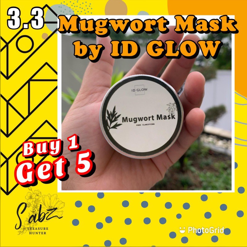 [+ FREE GIFT] MASKER MUGWORT By IDGLOW 50G / MUGWORT MASK