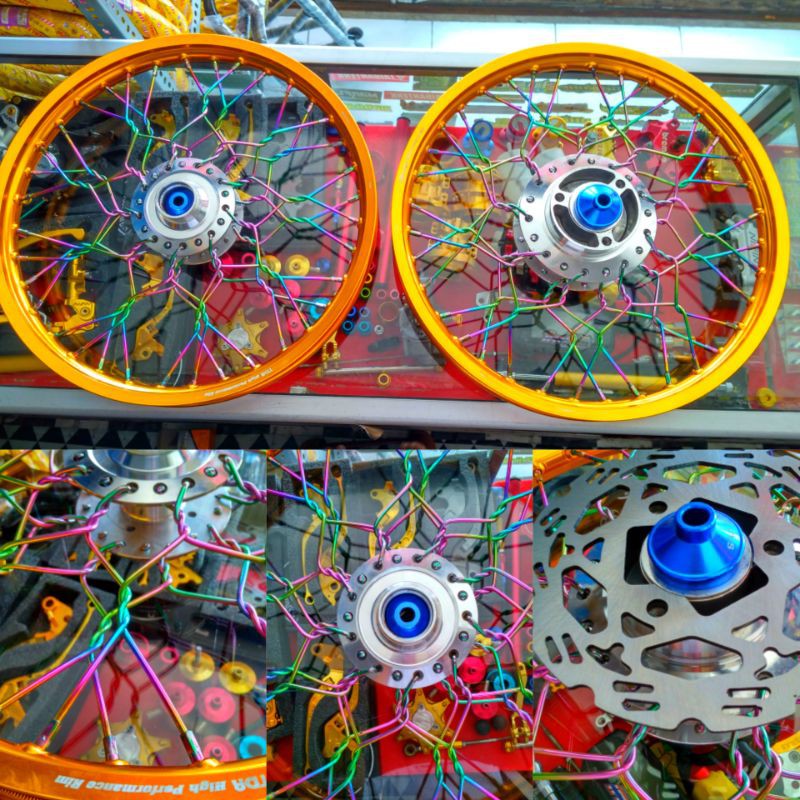 paketan velg jinfei gold +ruji plintir +tromol chrom