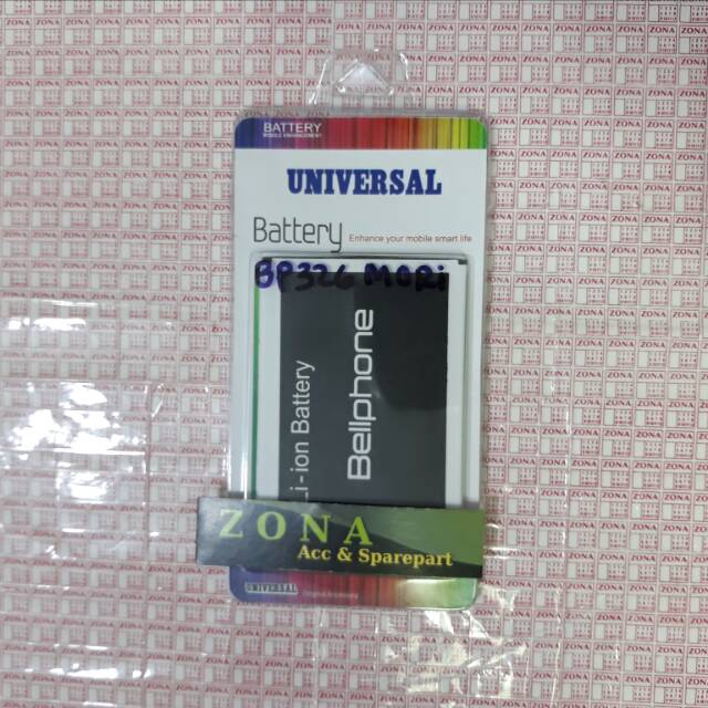 BATERAI BATRE BELLPHONE BP326 MORI