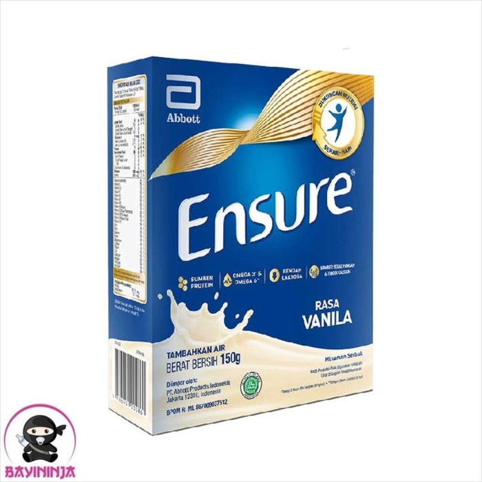 

fe20011vv Ensure Susu Rendah Laktosa Vanila 150 G Xa201As
