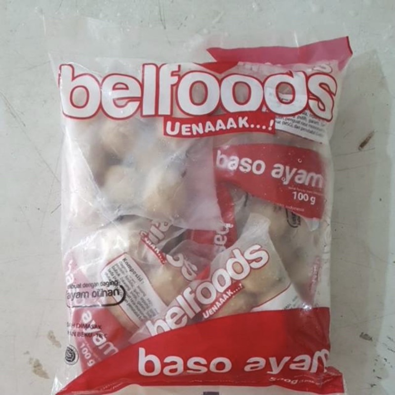 

BELFOODS Bakso Ayam Reguler 500gr (inner sachet)