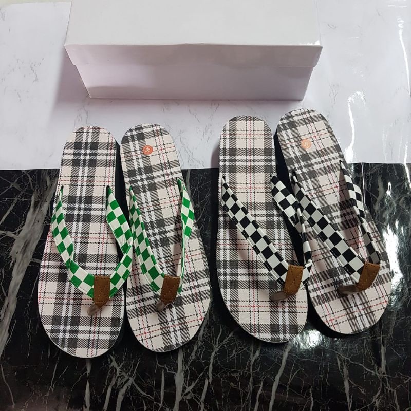 DDS9027 Sendal Jepit Wanita Sandal Rumah Fashion Import BOX Flip Flops Ready Jakarta Bisa COD (NO BOX)